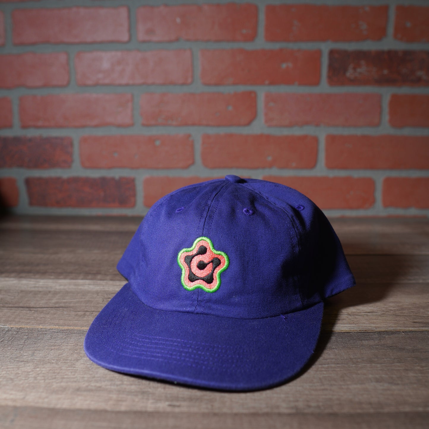 Golfwang Purple Leather Back Logo Hat