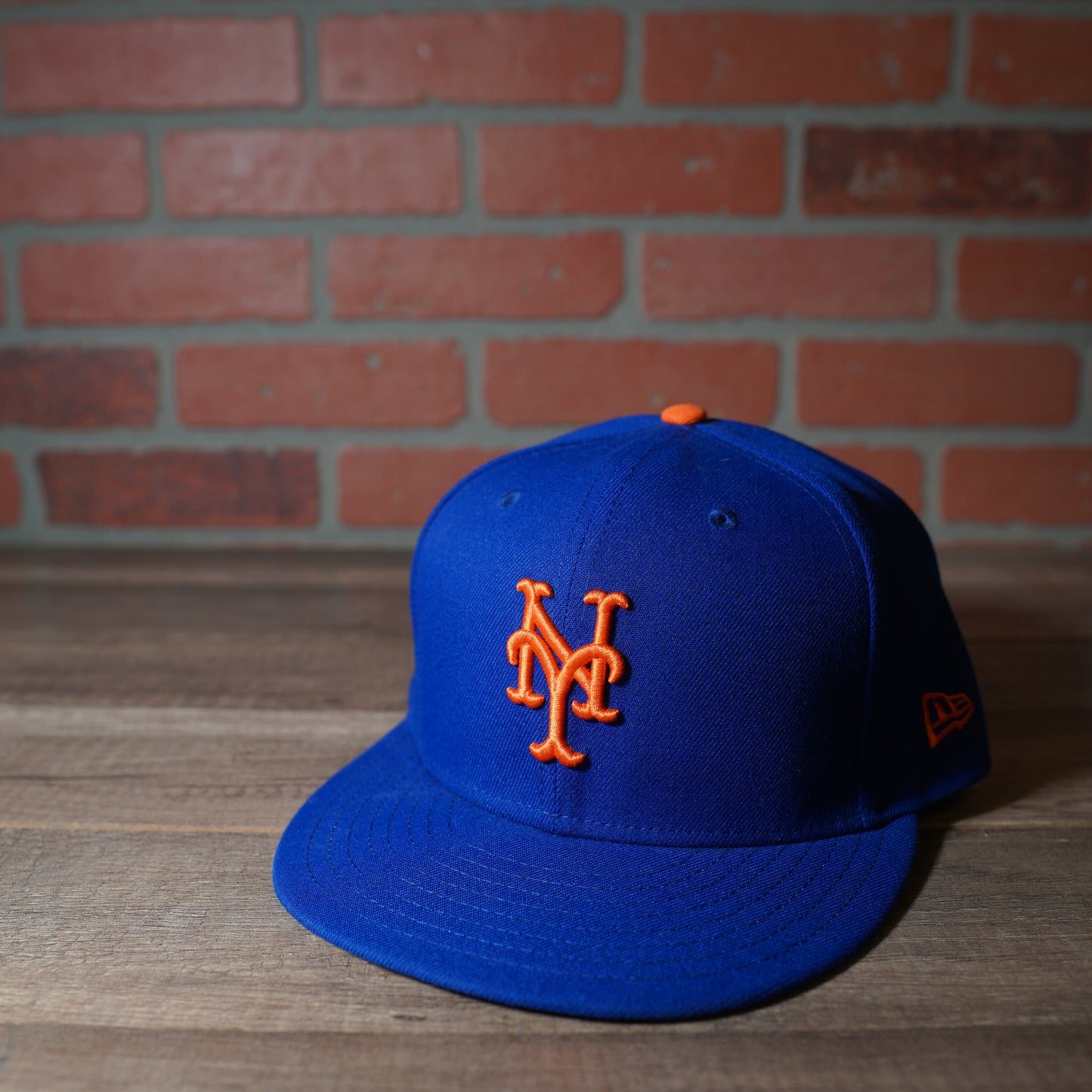 MLB New York Mets Blue Fitted Logo Hat