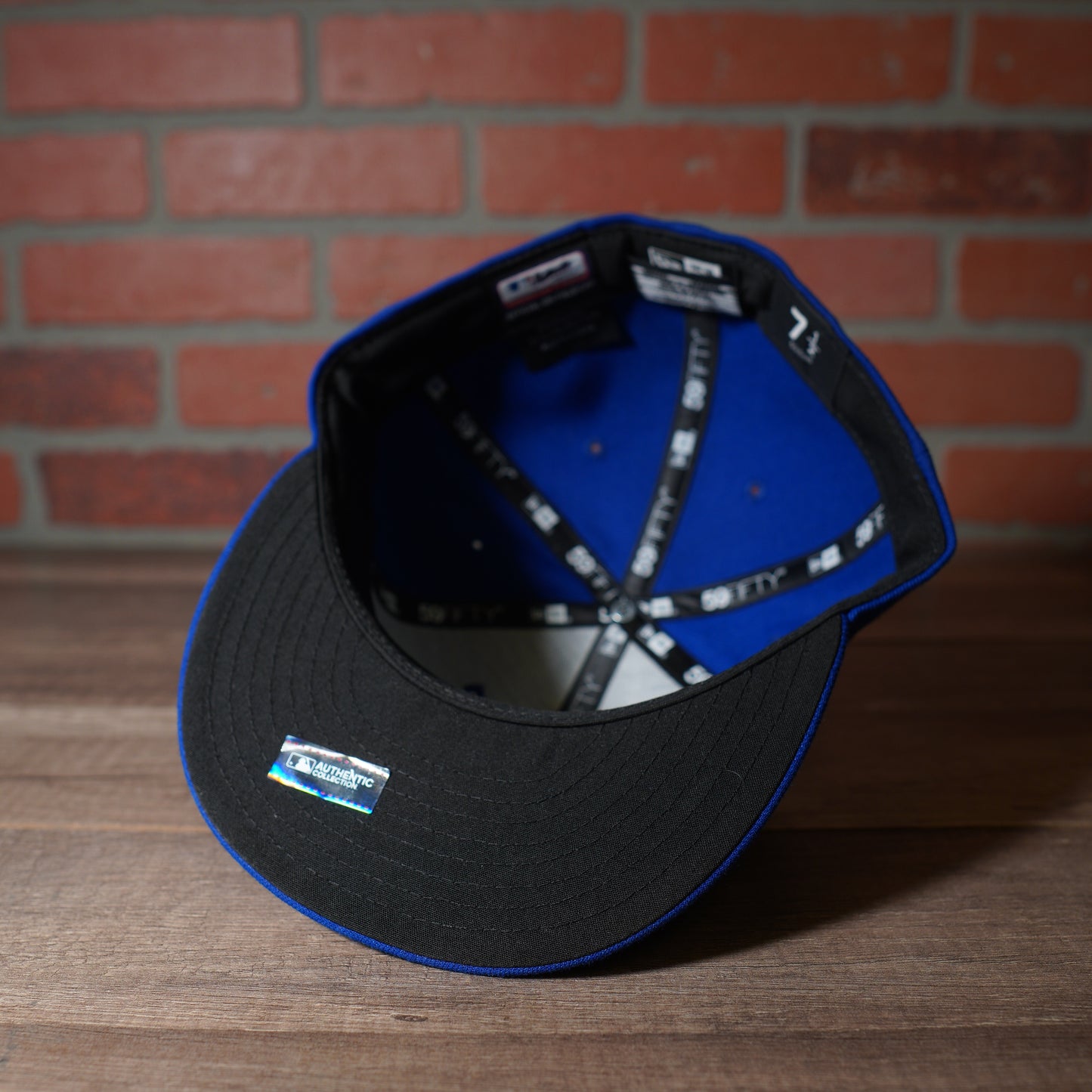 MLB New York Mets Blue Fitted Logo Hat