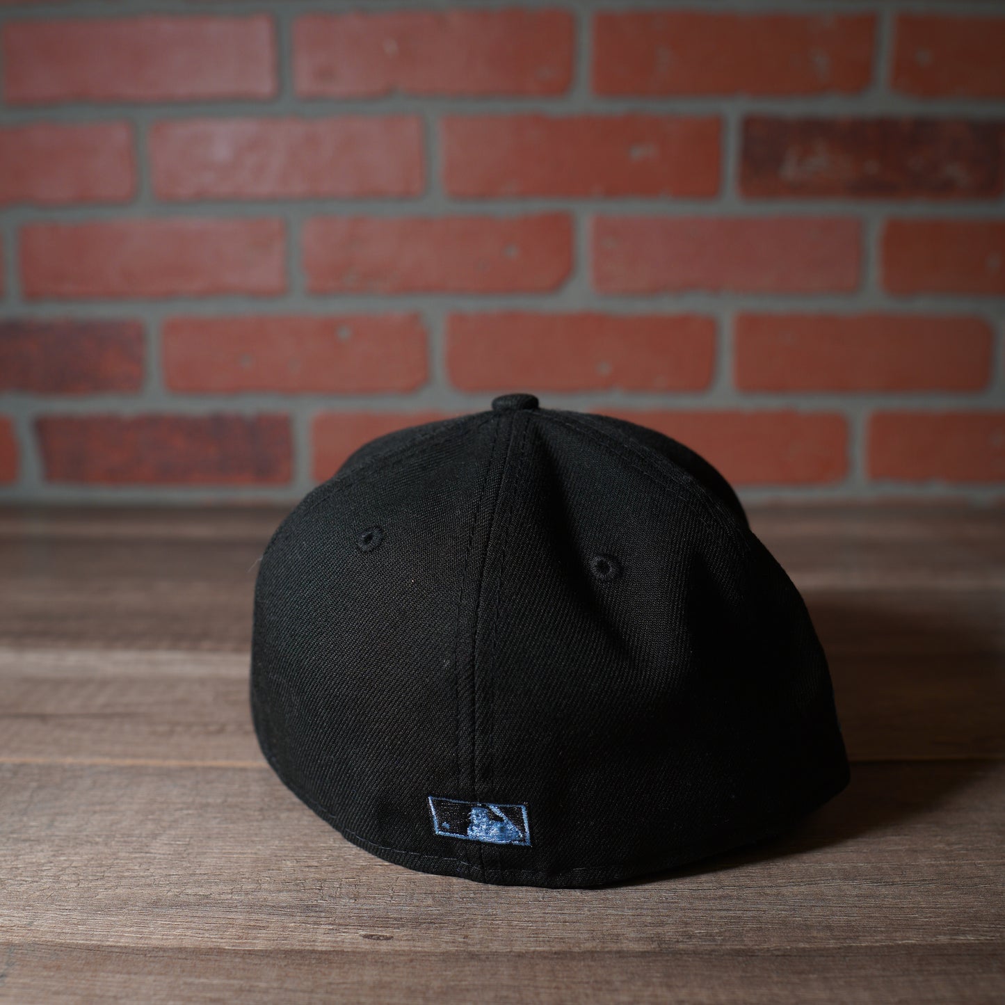 MLB Los Angeles Dodgers Black First World Series Patch Fitted Hat
