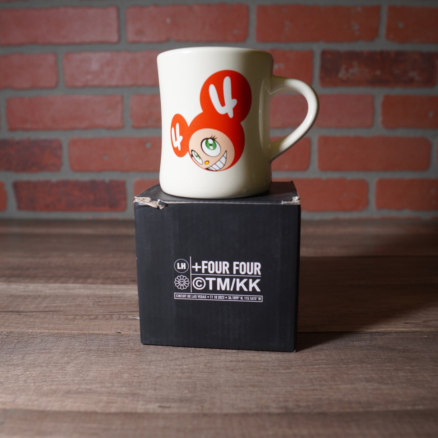 Lewis Hamilton Plus44 X Takashi Murakami Las Vegas GP Mug