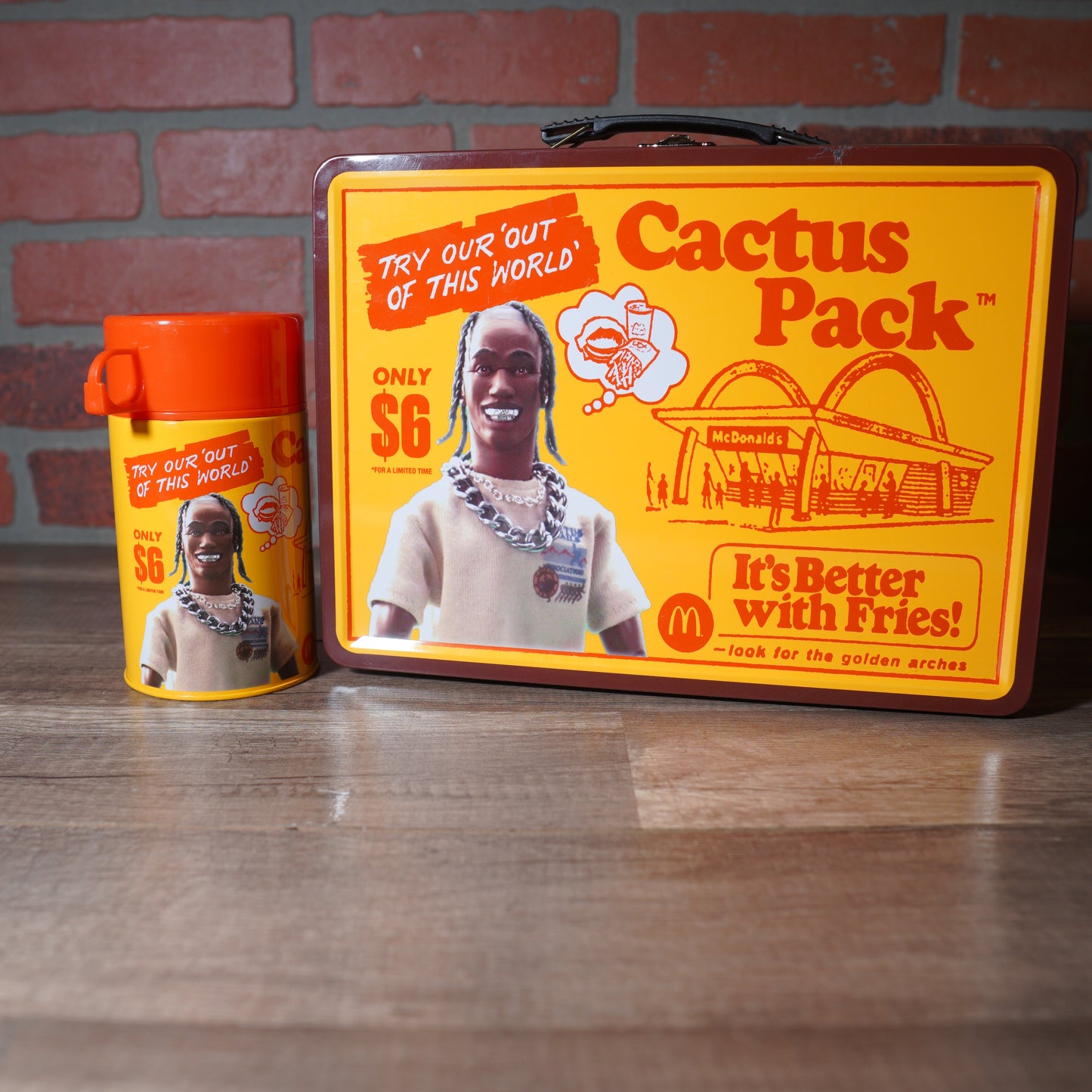 Travis Scott Cactus Jack X McDonalds Lunch Box