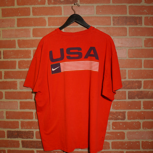 VTG Nike Team USA Red Tee