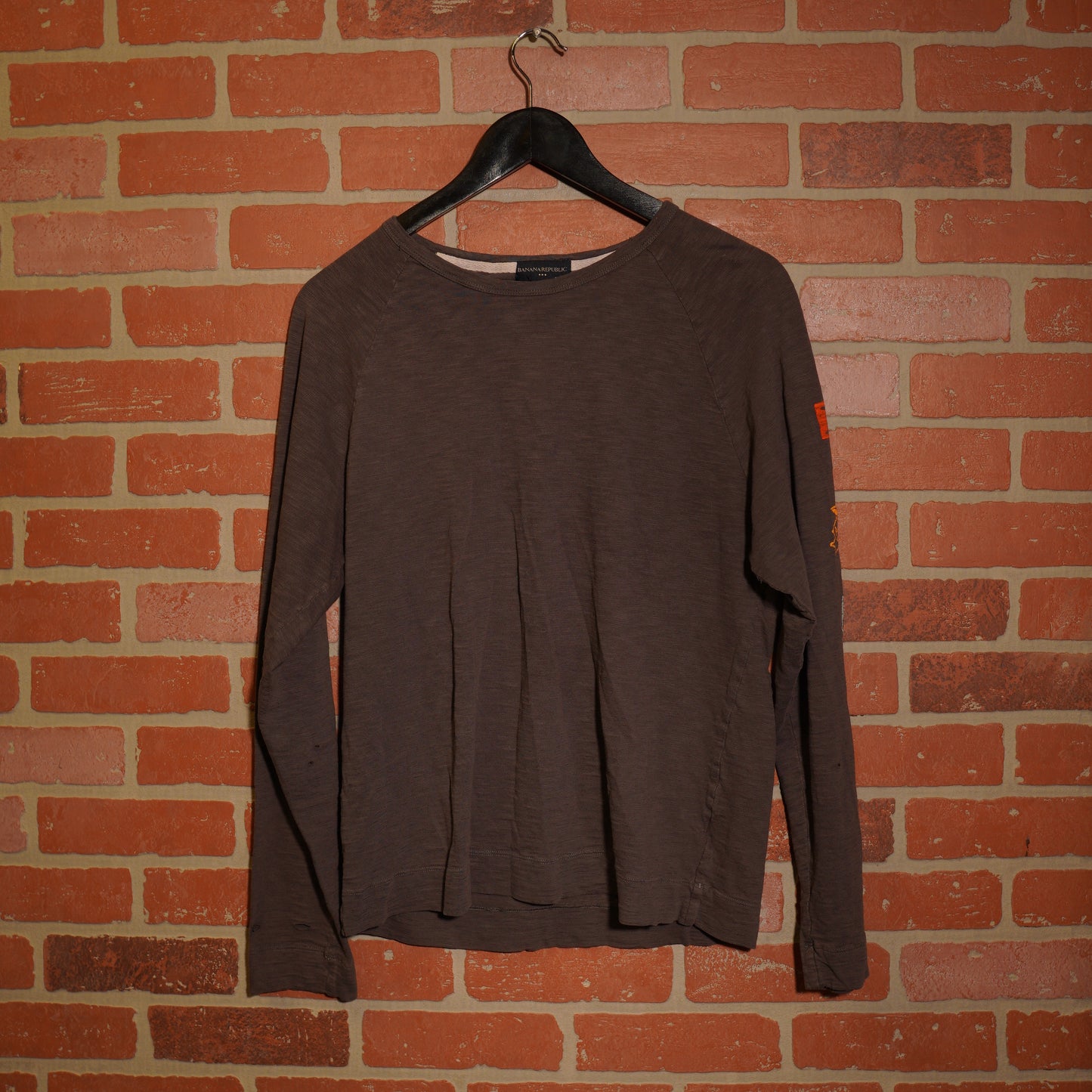 VTG Y2K Banana Republic L/S Brown Tee