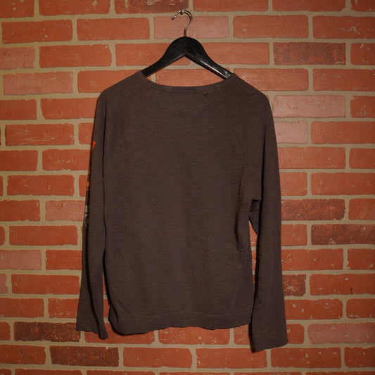 VTG Y2K Banana Republic L/S Brown Tee