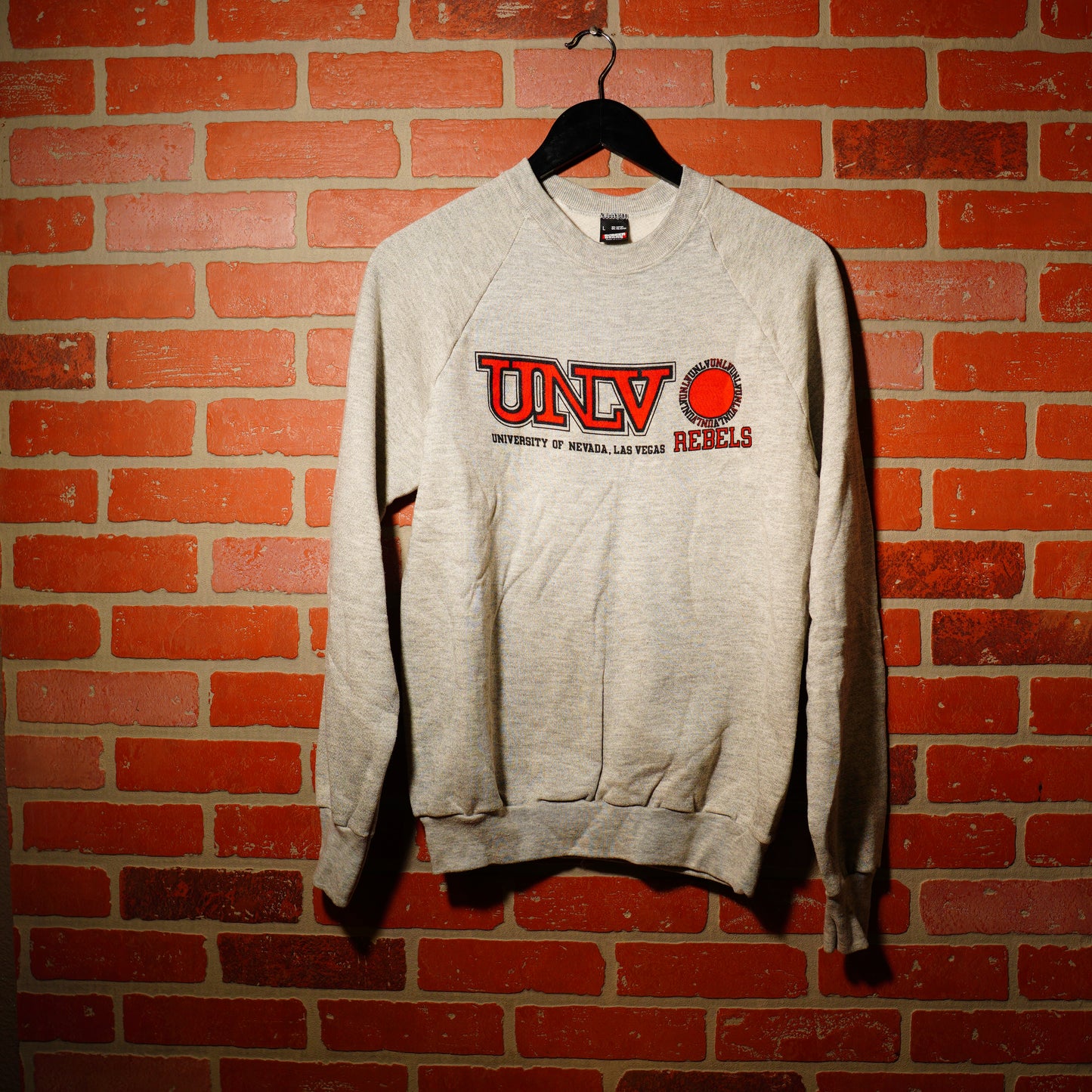 VTG Screen Star UNLV Grey Crewneck