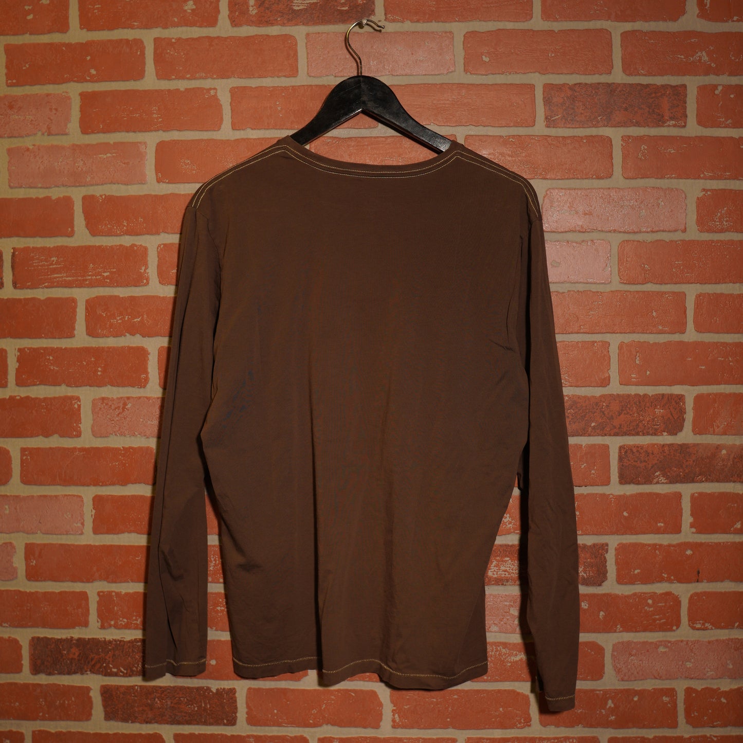 VTG Y2K Banana Republic BR Logo L/S Tee