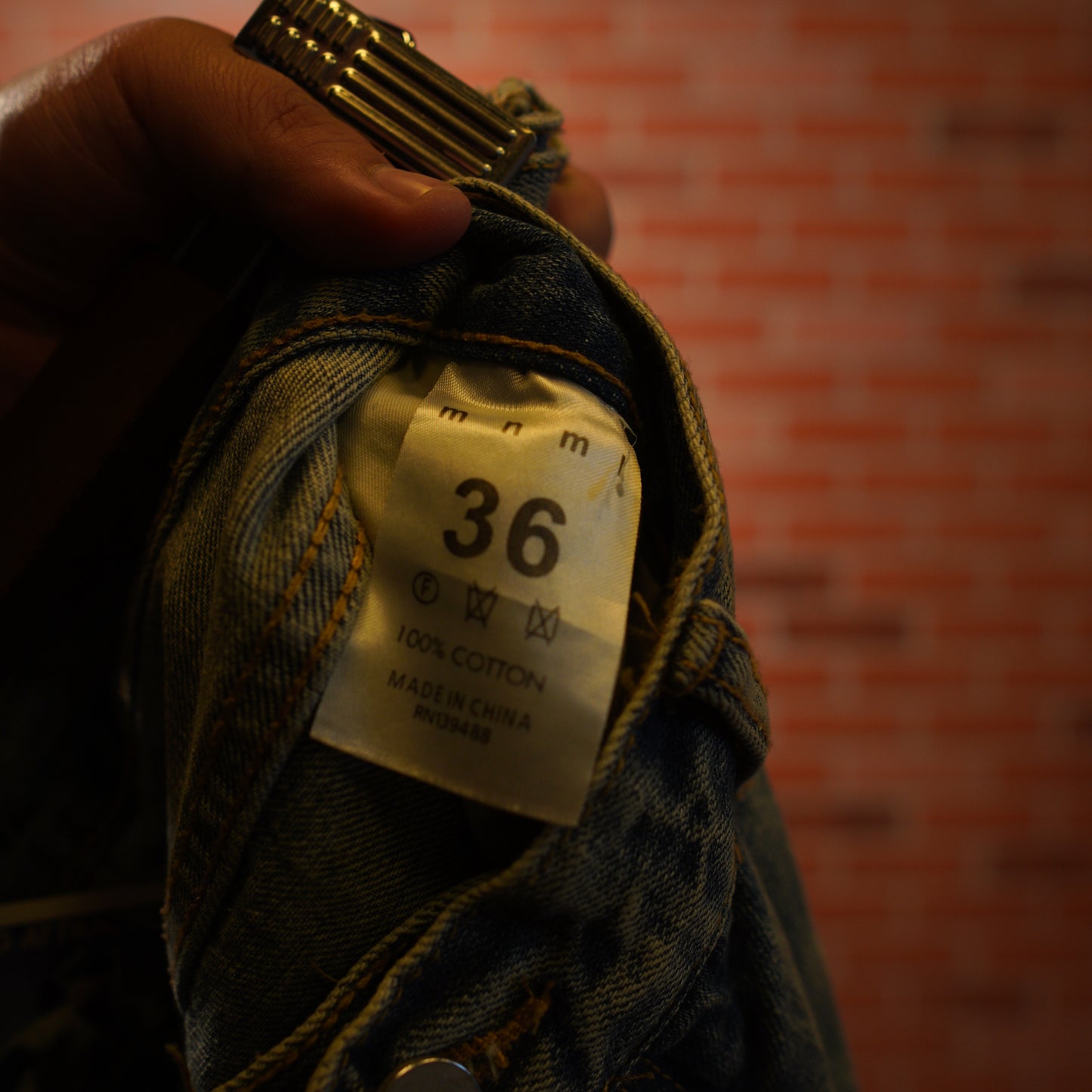 MNML Distressed Denim Jeans