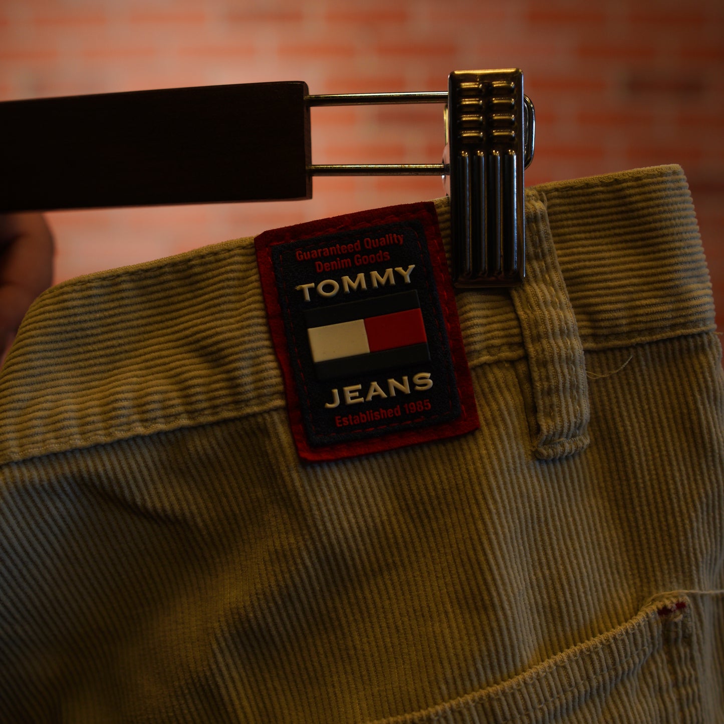 VTG Tommy Jeans Corduroy Tan Pants