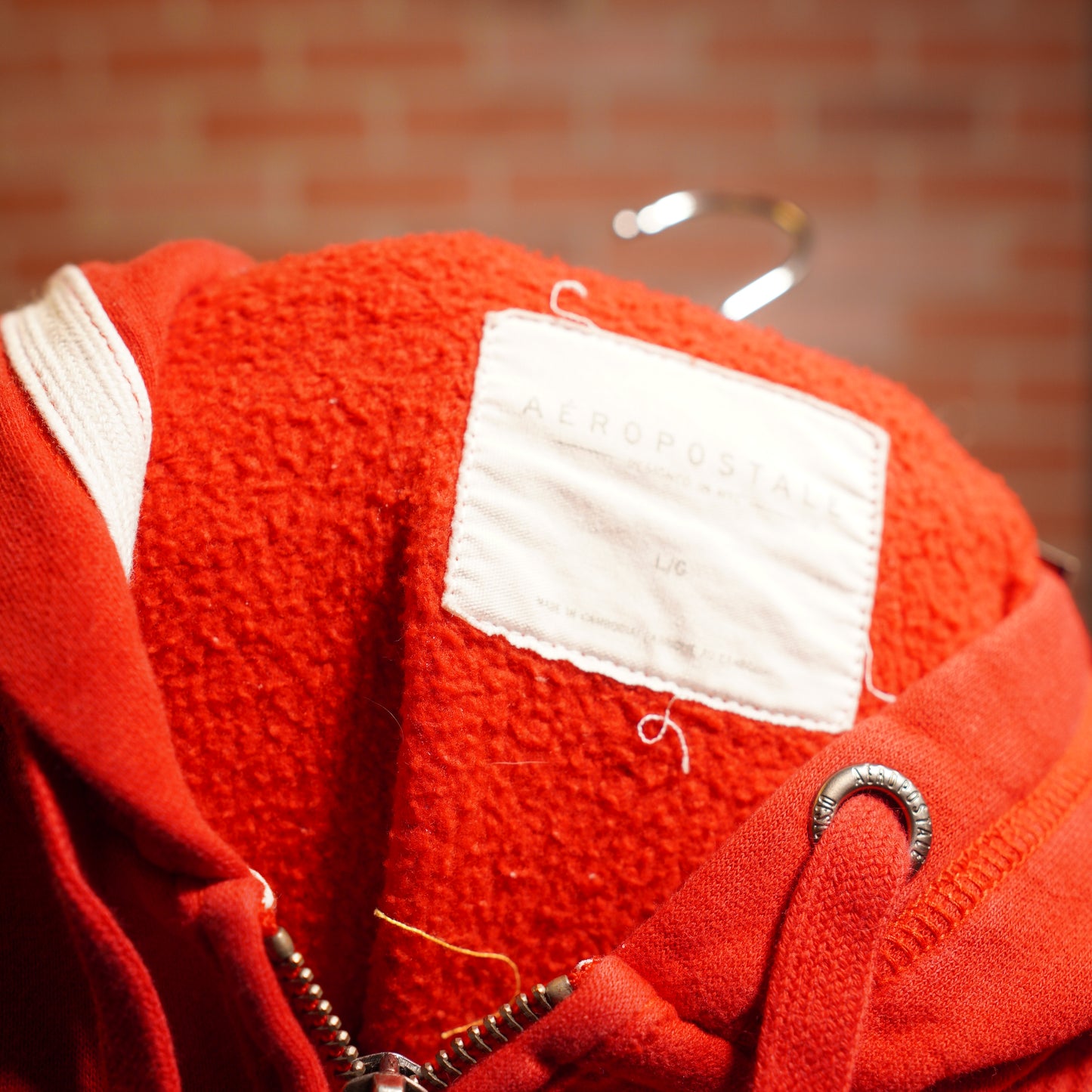 VTG Y2K Women's Aeropostale Zip-Up Red Jacket