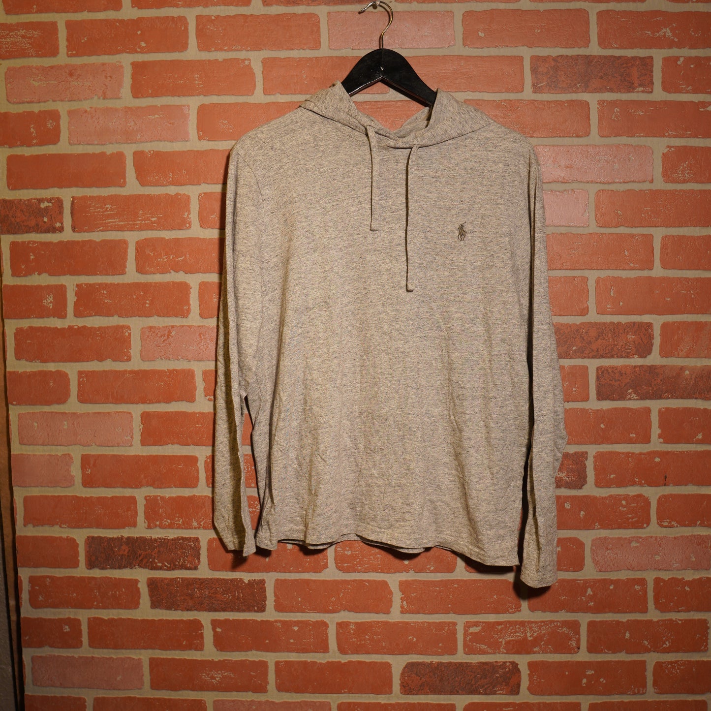 VTG Y2K Polo By Ralph Lauren Hooded L/S Tee