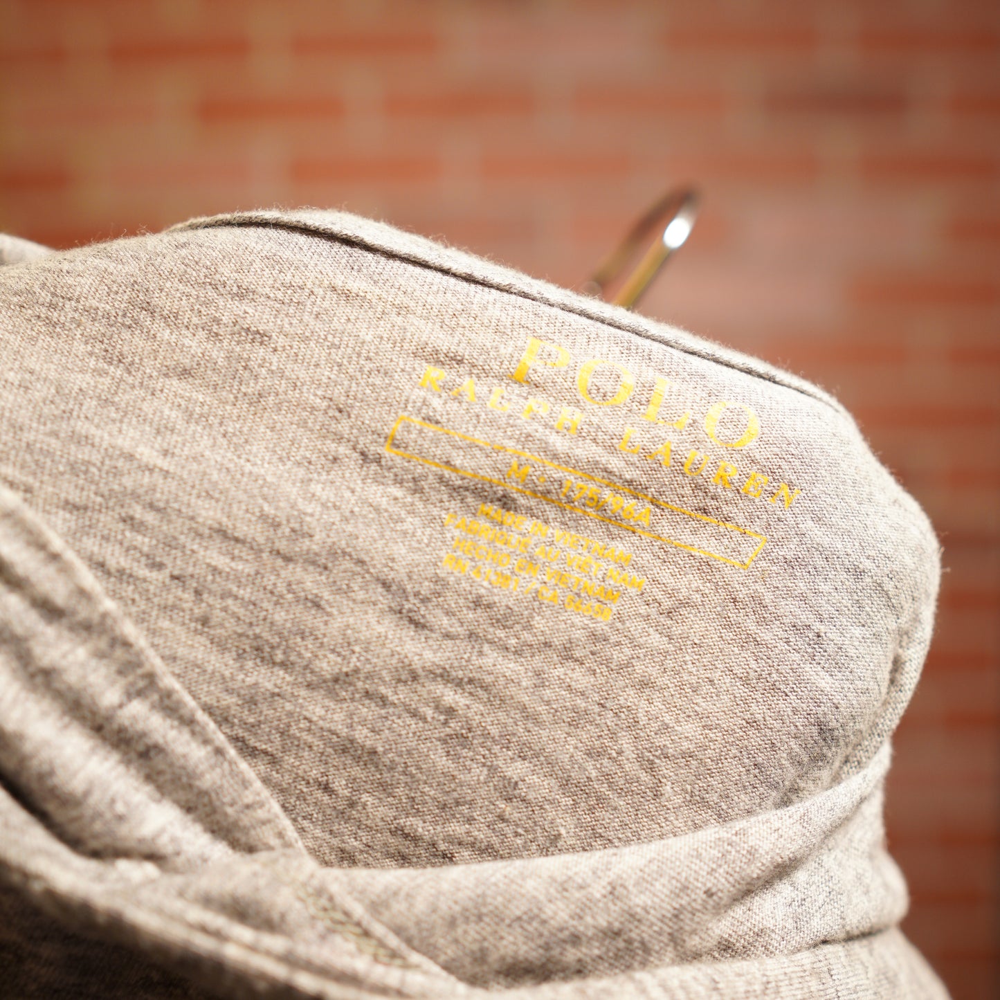 VTG Y2K Polo By Ralph Lauren Hooded L/S Tee