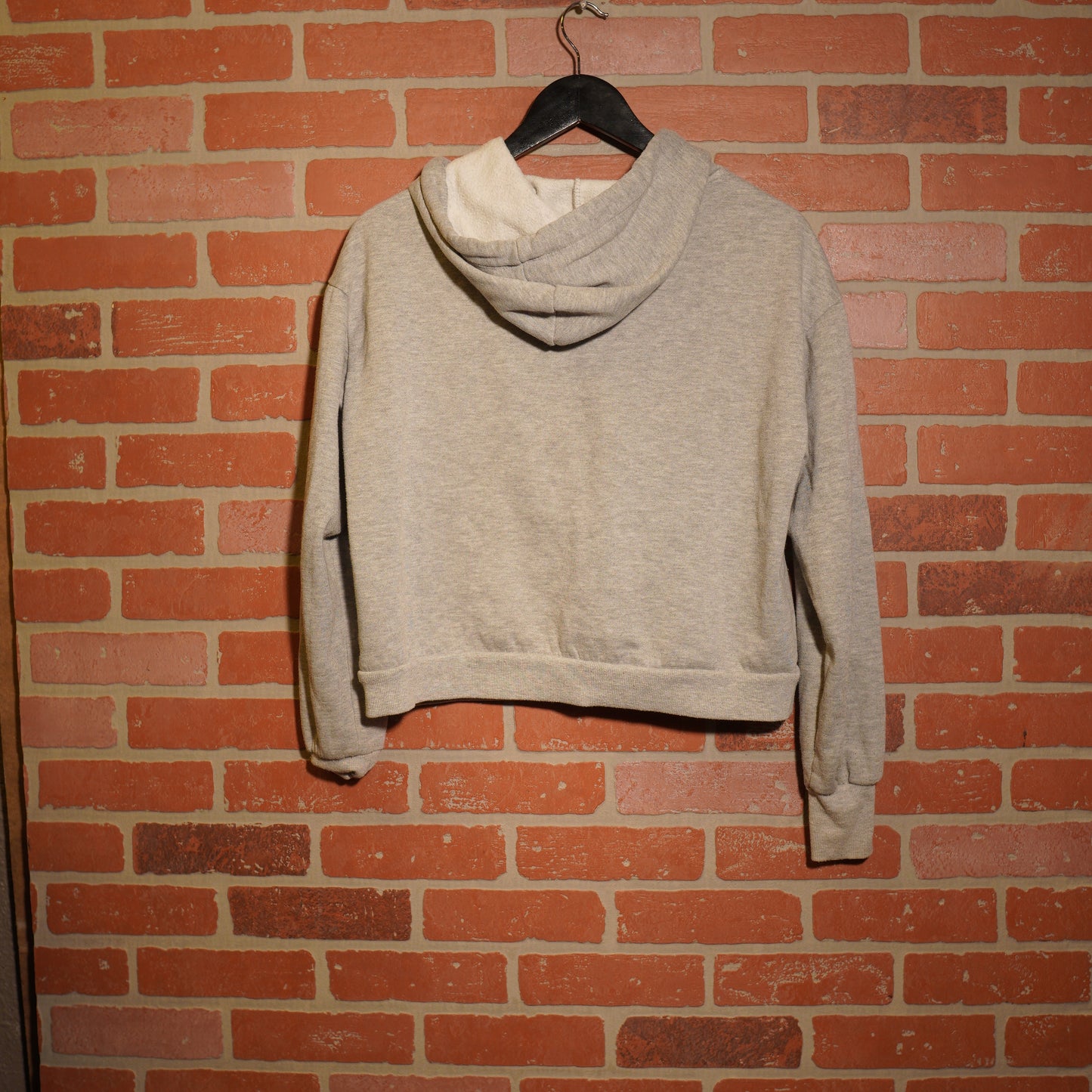 VTG Y2K Women's Bebe Sport Zip-Up Grey Logo Hoodie