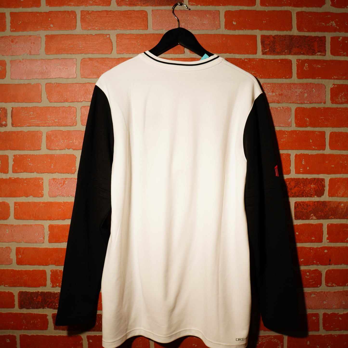Nike UNLV Dri-Fit White/Black Quarter-Zip L/S Sweater