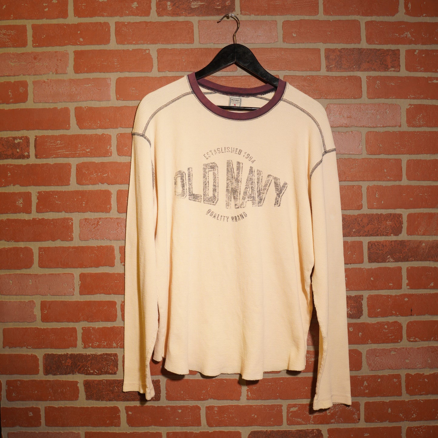 VTG Y2K Old Navy Waffle L/S Shirt