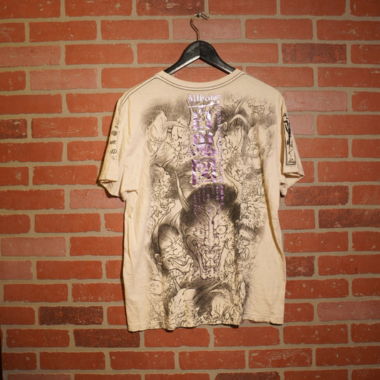 VTG Y2K Affliction Heroes & Demons Tee