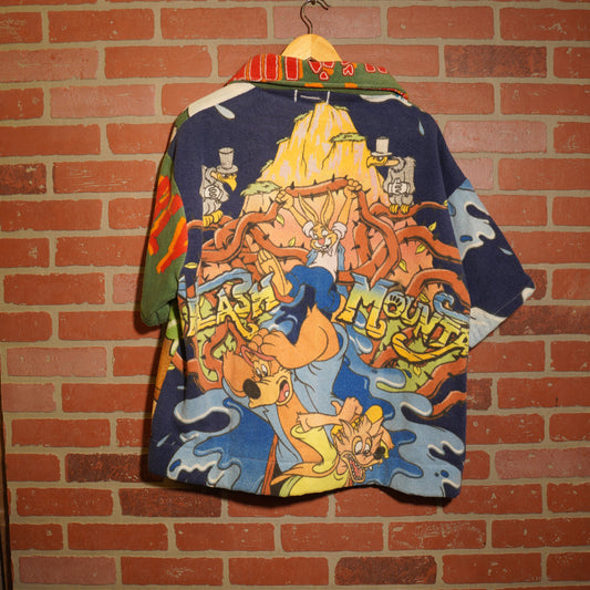 Trevs 1of1 Disney Splash Mountain Towel Zip-Up Shirt