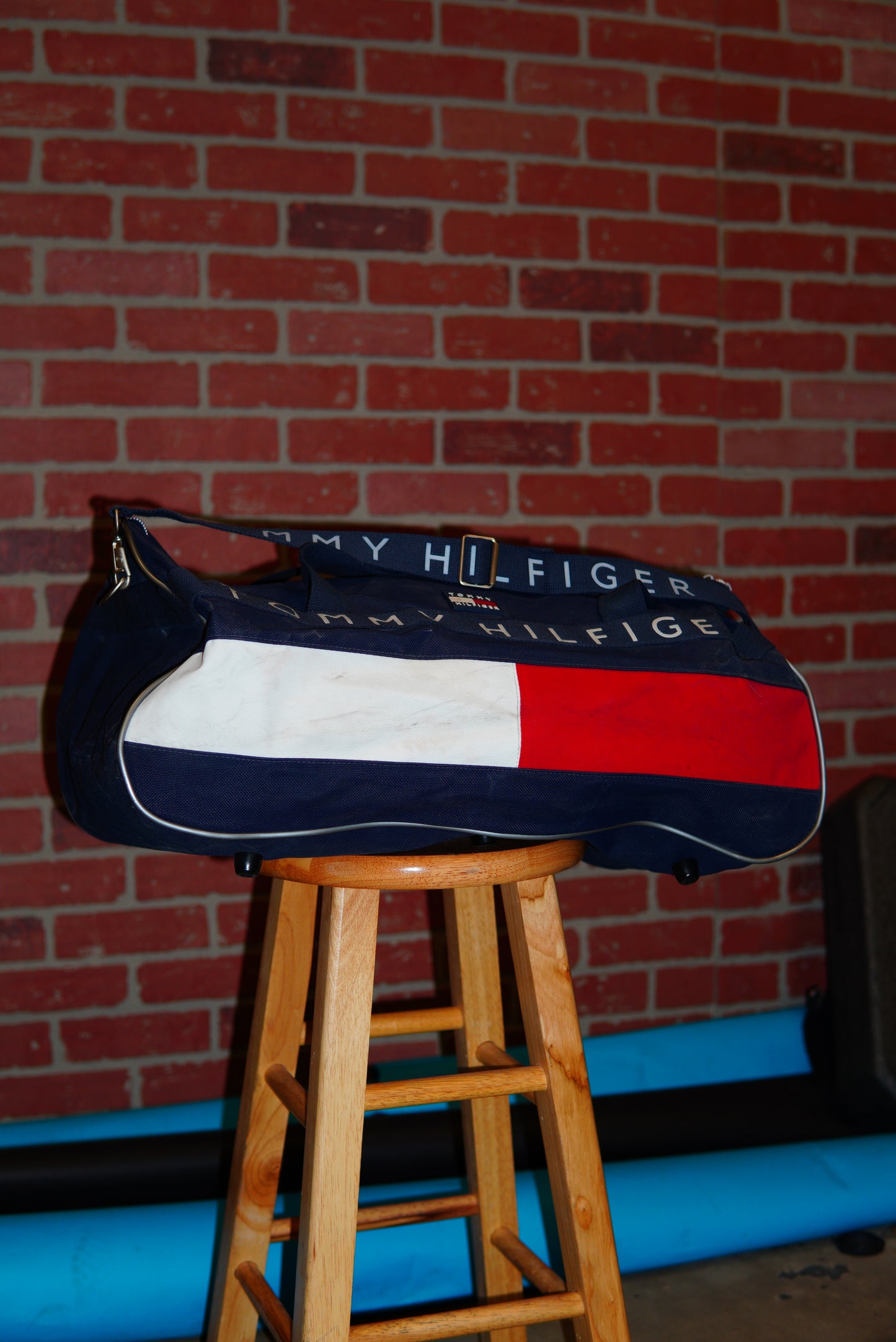 VTG Tommy Hilfiger Large Flag Duffle Bag