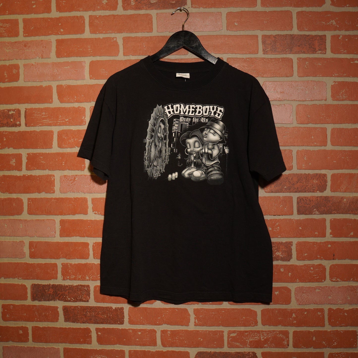 VTG Y2K Homeboys Pray For Us Tee