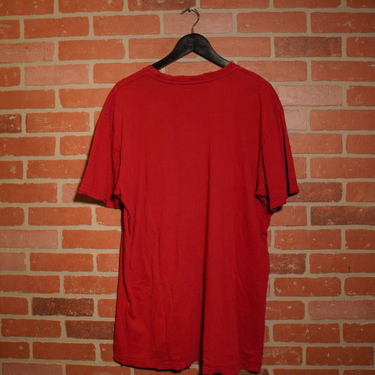 VTG Y2K Affliction Jealous Souls Red Tee