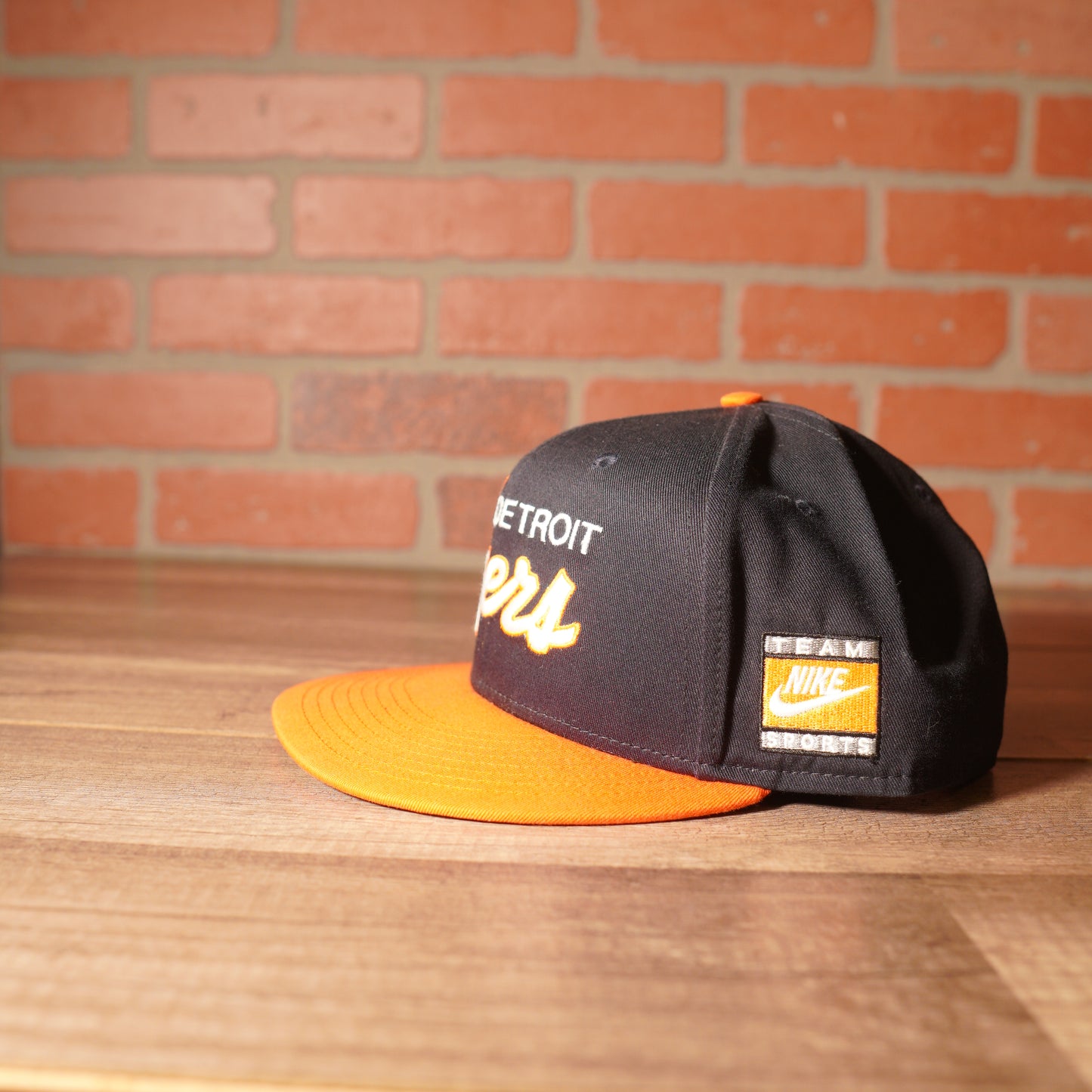 VTG Nike Team Nike Detroit Tigers Snapback Hat