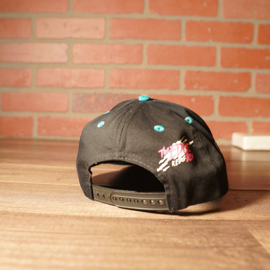 VTG Las Vegas Thunder Hockey Boom Boom Signed Snapback Hat