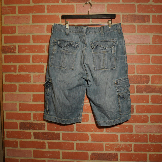 VTG Y2K Levis Denim Cargo Shorts