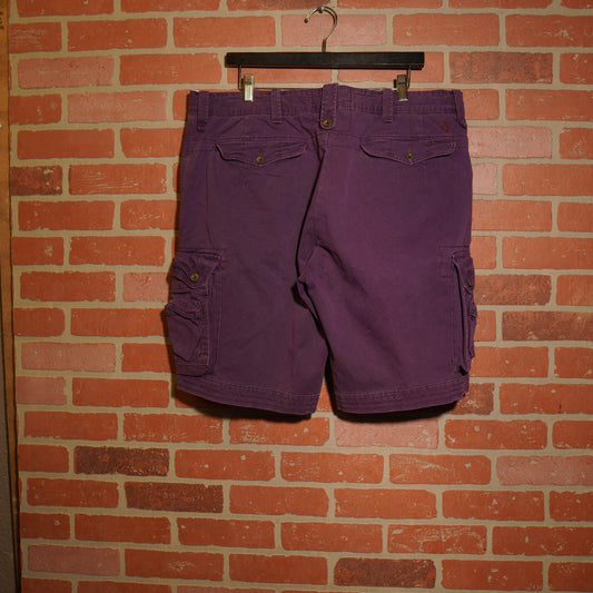 VTG Y2K Polo By Ralph Lauren Purple Cargo Shorts