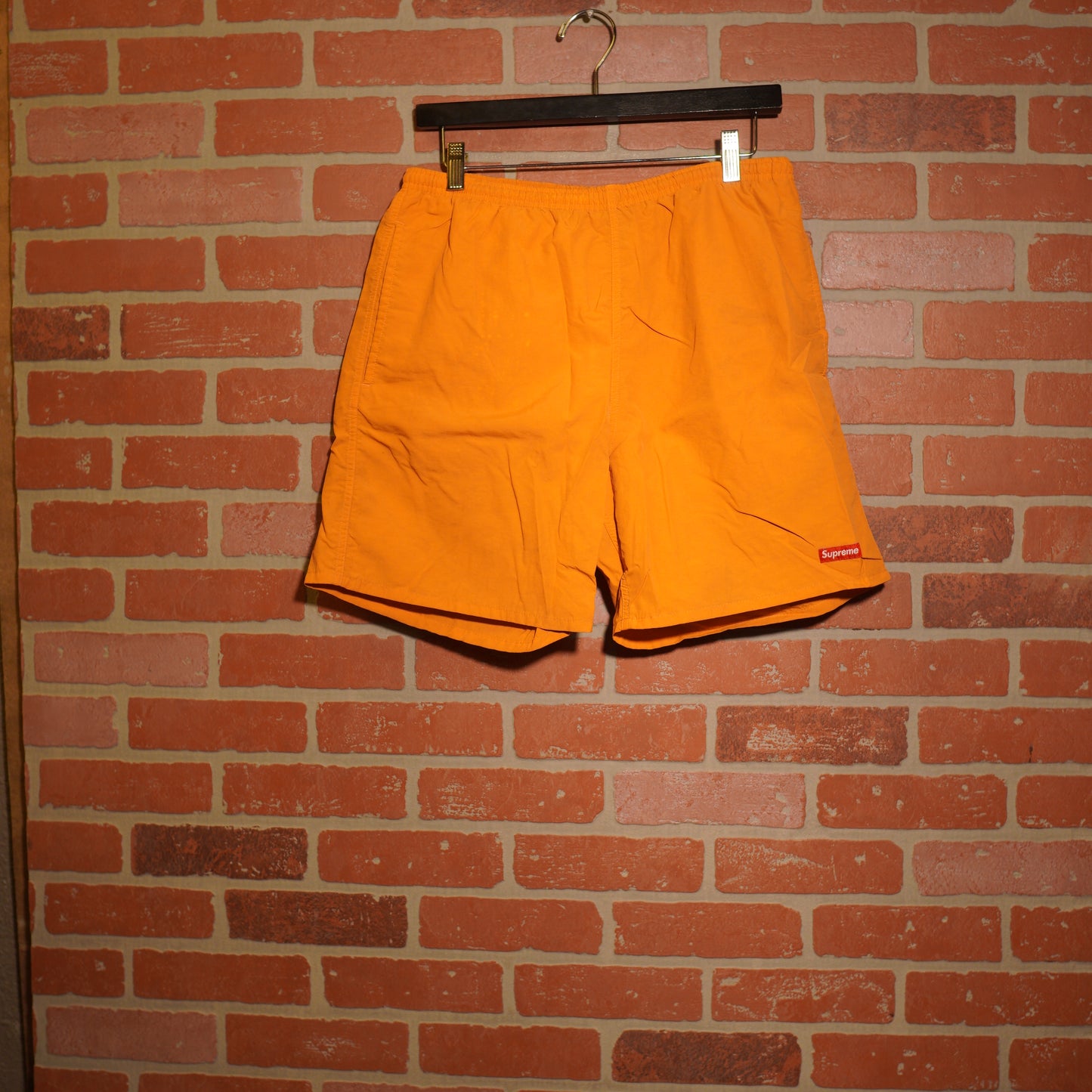Supreme Orange Swim Trunks
