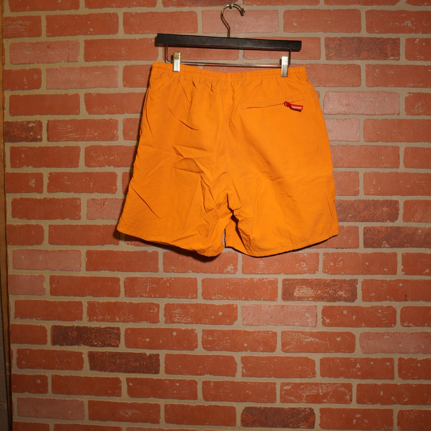 Supreme Orange Swim Trunks