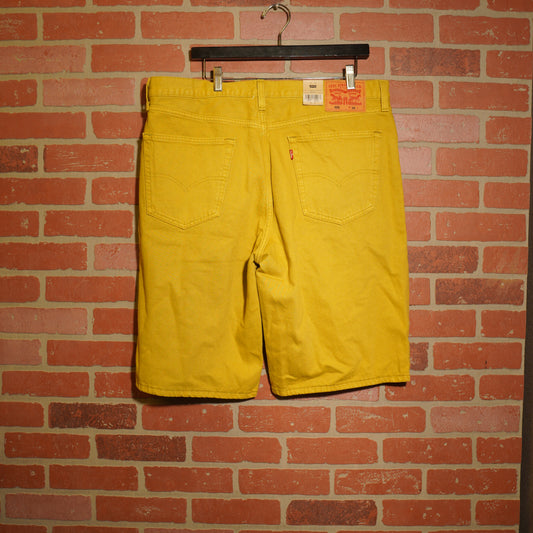 DS Levis 469 Green Denim Jean Shorts