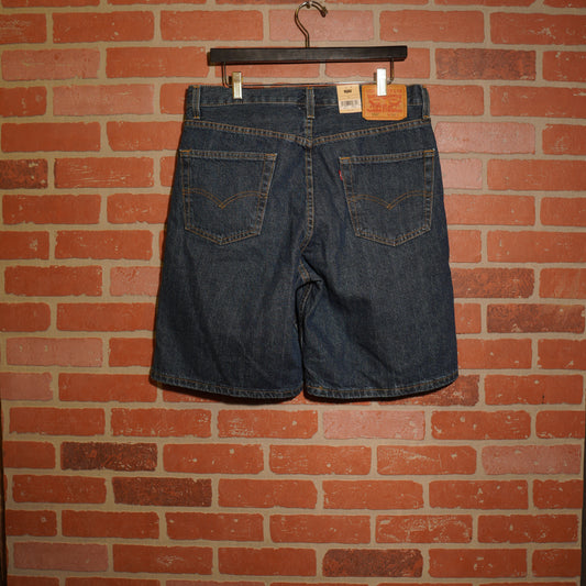 DS Levis 550 Relaxed Dark Blue Denim Jean Shorts