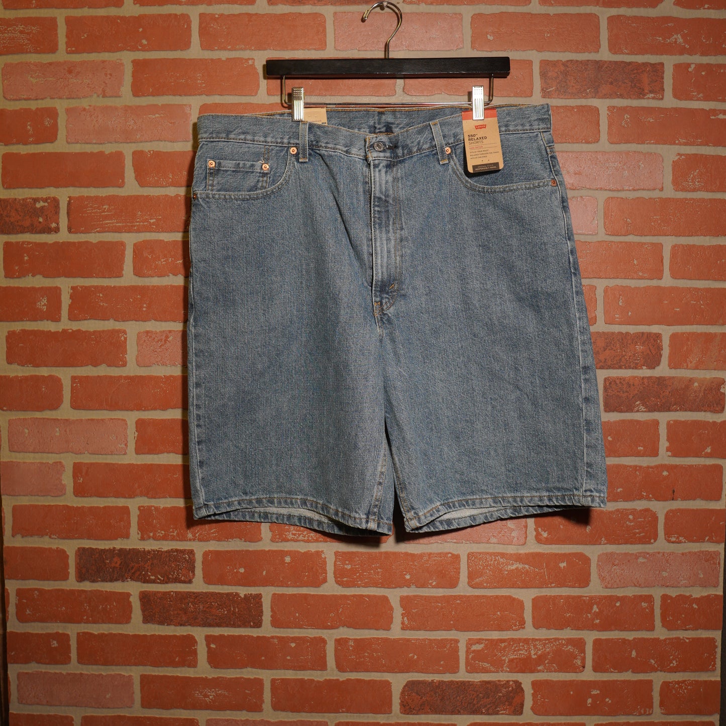 DS Levis 550 Relaxed Denim Jean Shorts