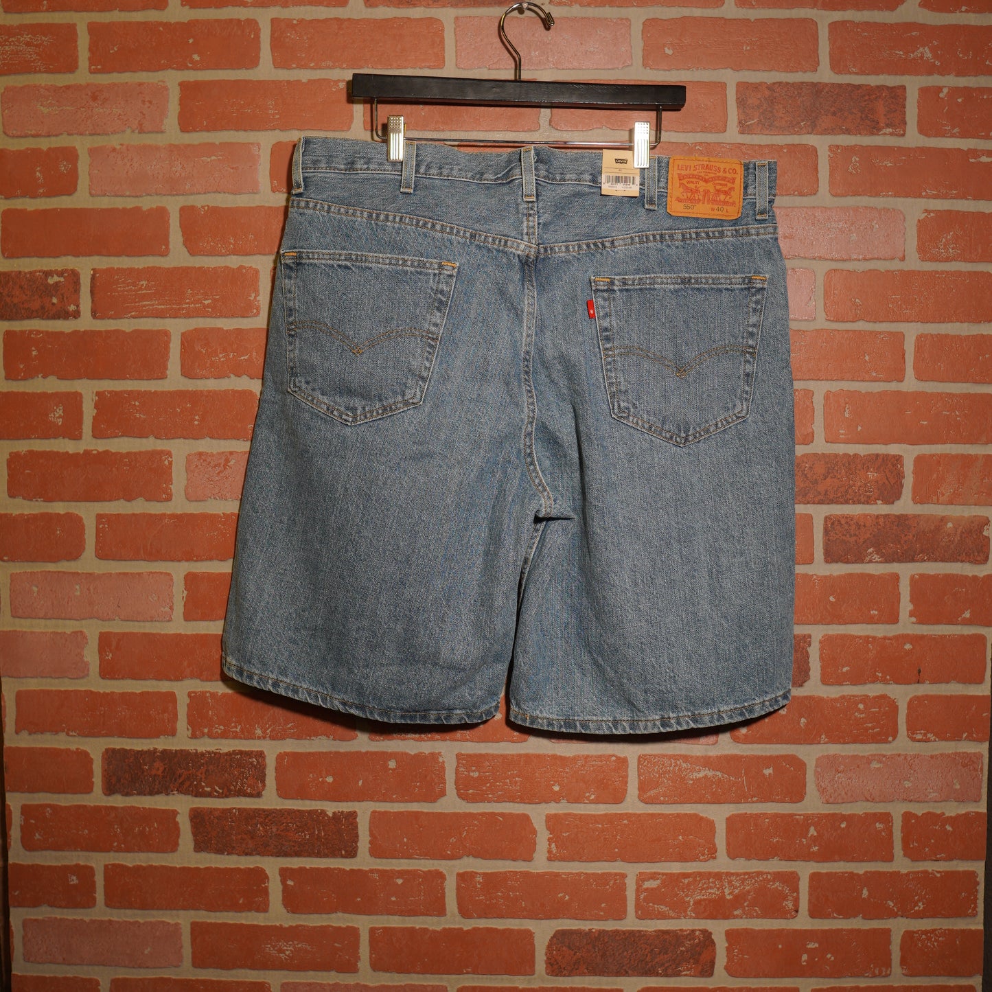 DS Levis 550 Relaxed Denim Jean Shorts