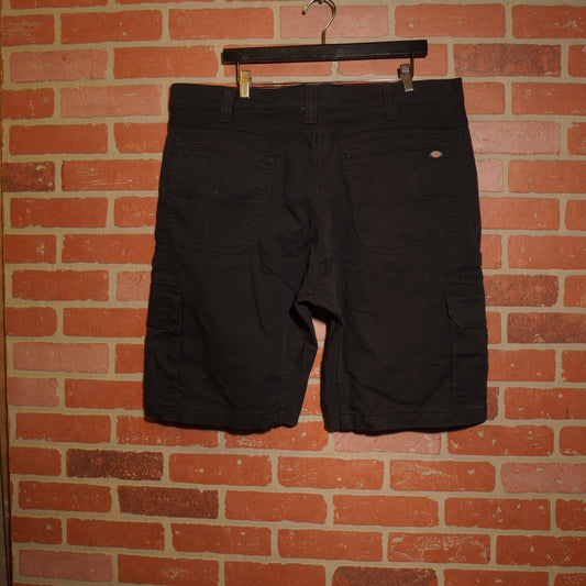 Dickies Denim Black DuraTech Cargo Jean Shorts