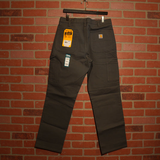 DS Carhartt Grey Rugged Flex Relaxed Fit Duck Utility Work Pants