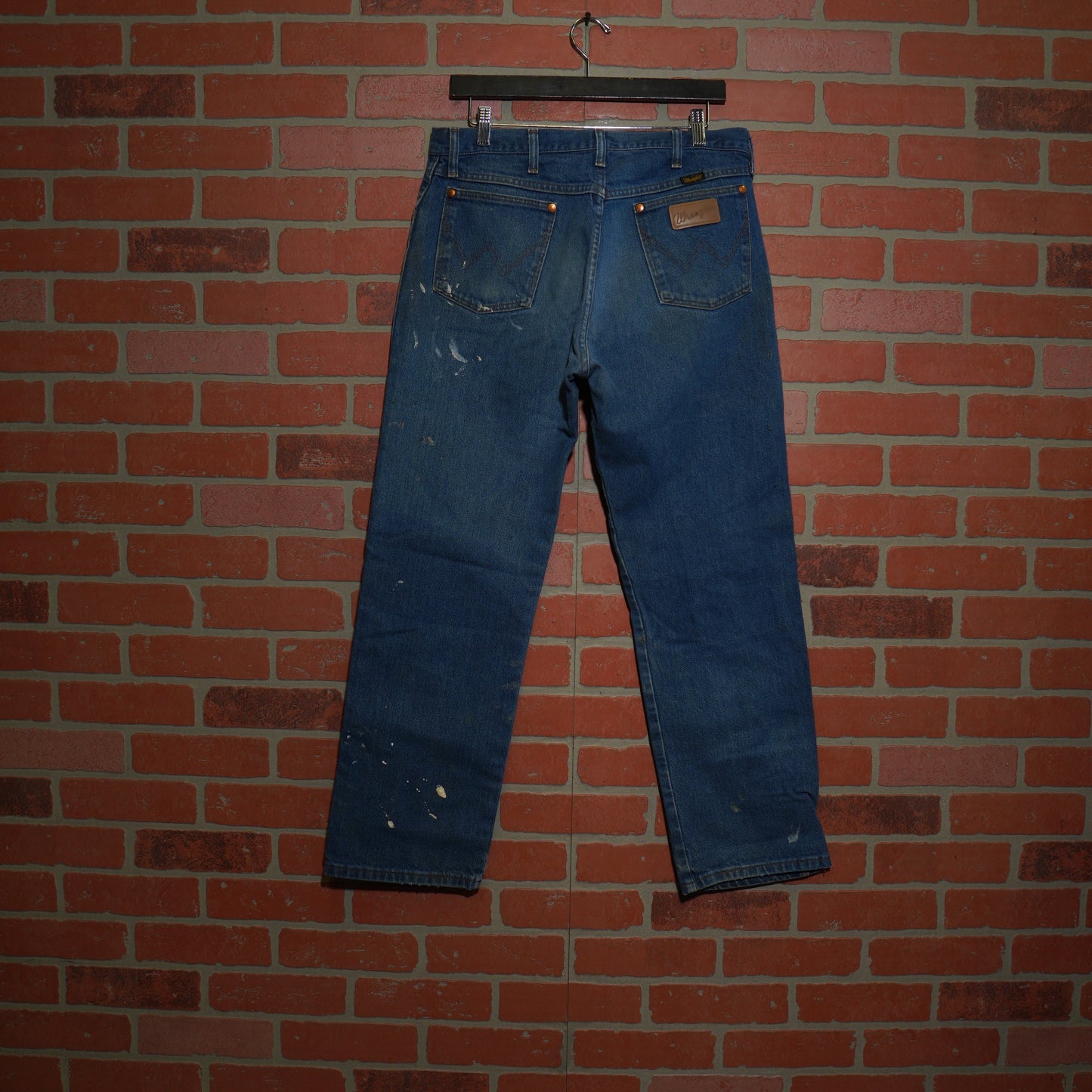 VTG Wrangler Painted Distressed Denim Jeans