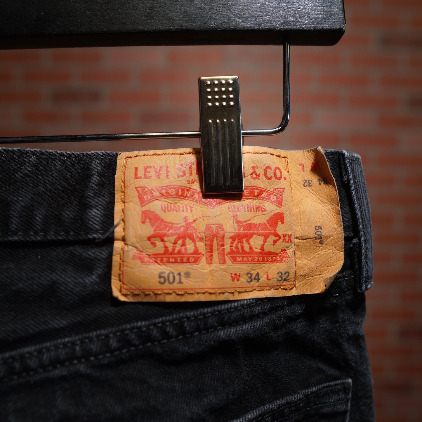 VTG Levis 501 Black Denim Jeans