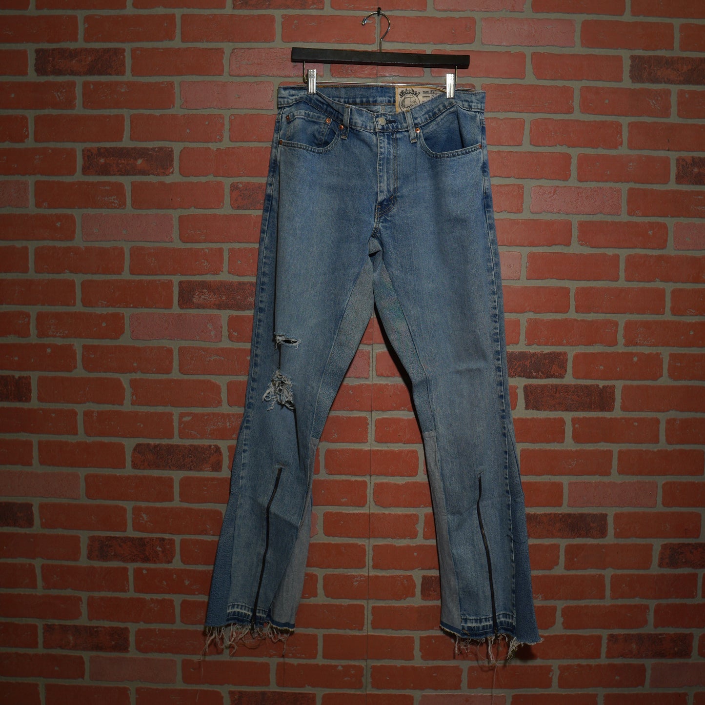Custom Levis 559 Nickel Denim Jeans