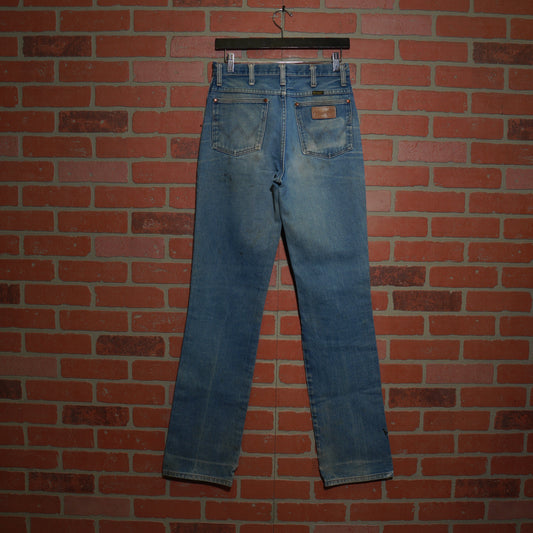 VTG Wrangler Painted Distressed Denim Jeans