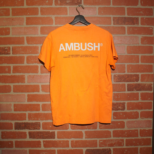 Ambush 3M Logo Orange Tee