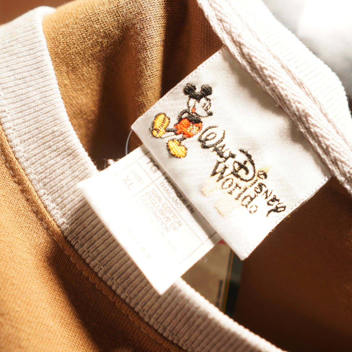 VTG Walt Disney World Mickey Mouse Brown/Grey Tee