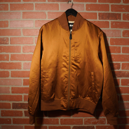 Stussy Brown Bomber Jacket