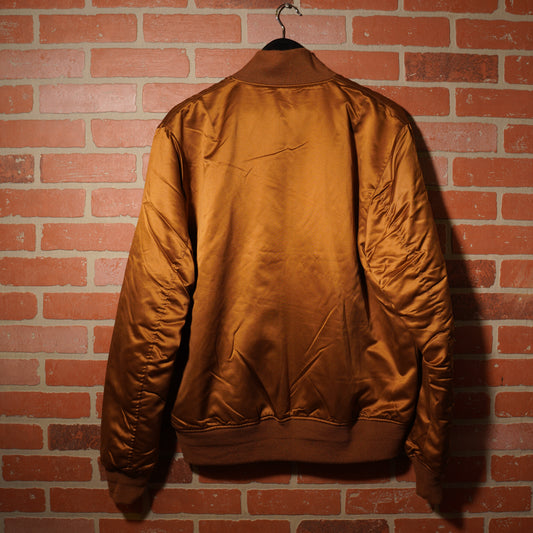 Stussy Brown Bomber Jacket