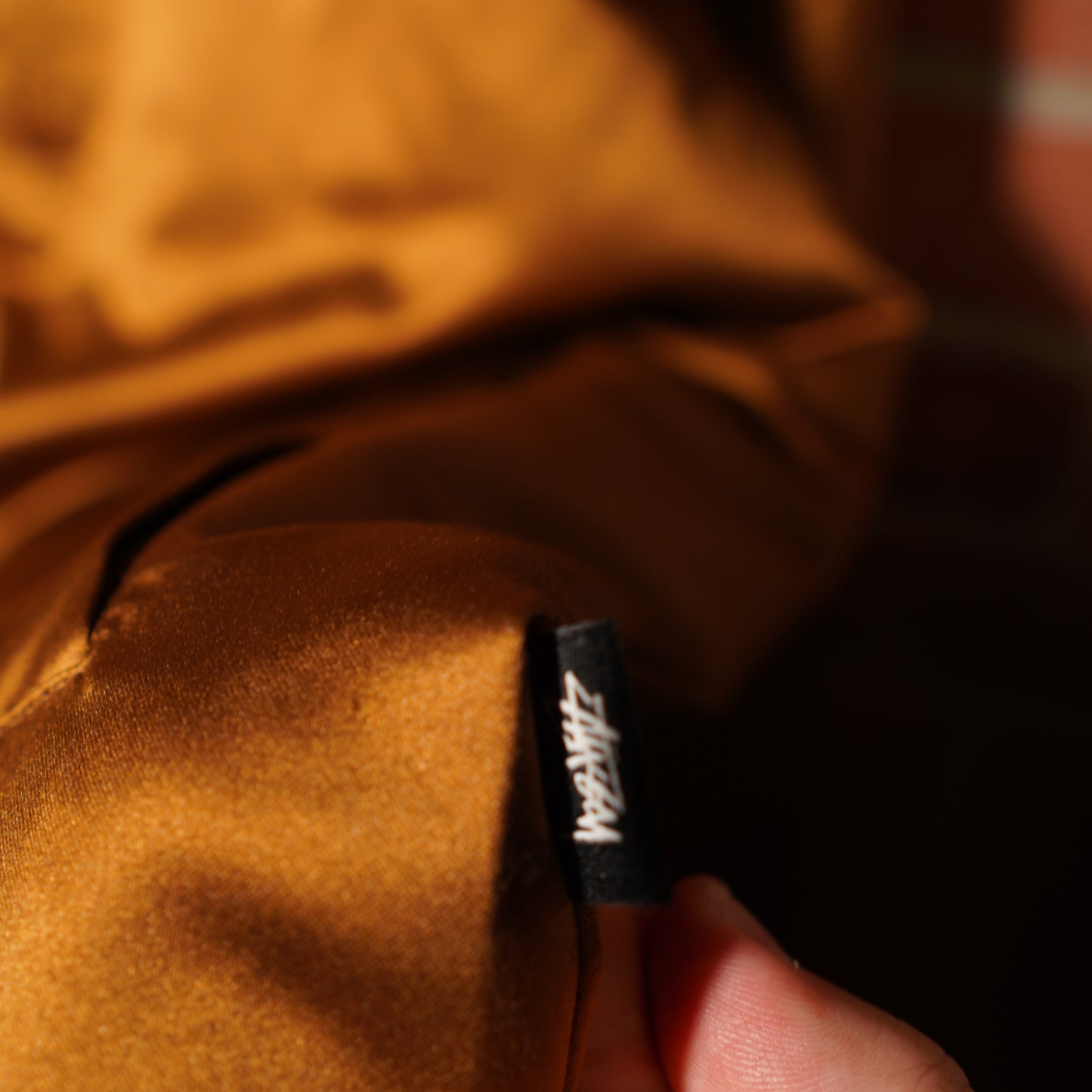 Stussy Brown Bomber Jacket