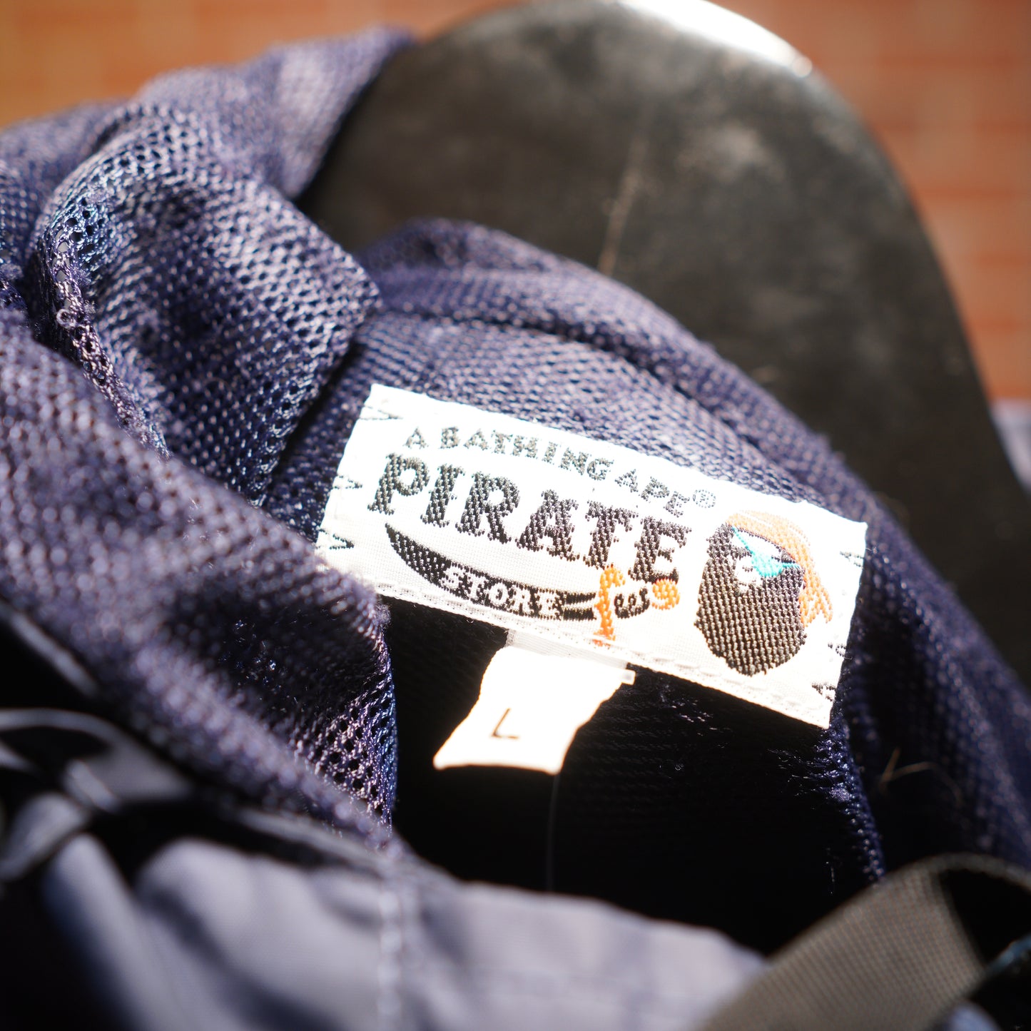 Bape A Bathing Ape Pirate Shop Nylon Windbreaker Jacket