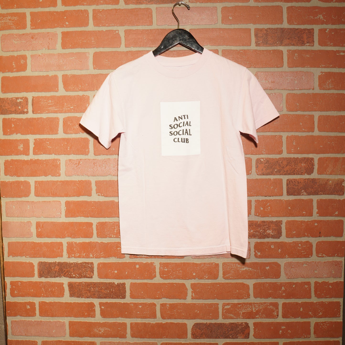 Anti Social Social Club Pink Logo Tee