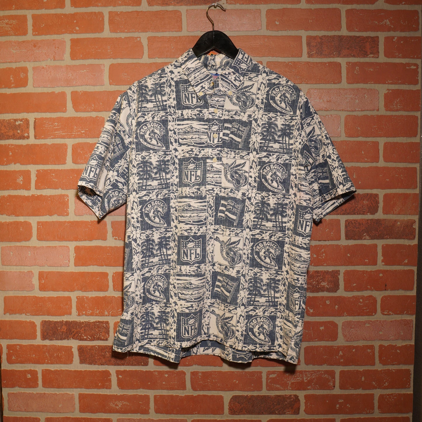 VTG 2001 Ryan Spooner NFL Pro Bowl Button-Up Shirt