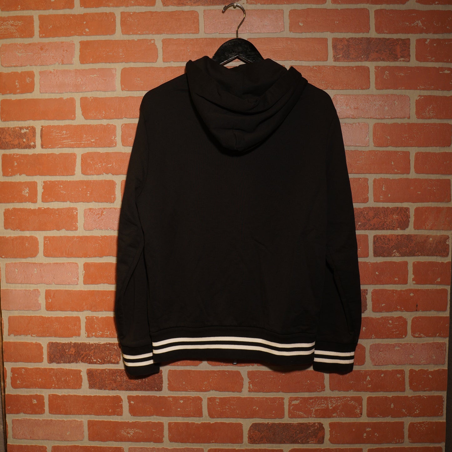 VTG Moncler Zip-Up Black Hoodie