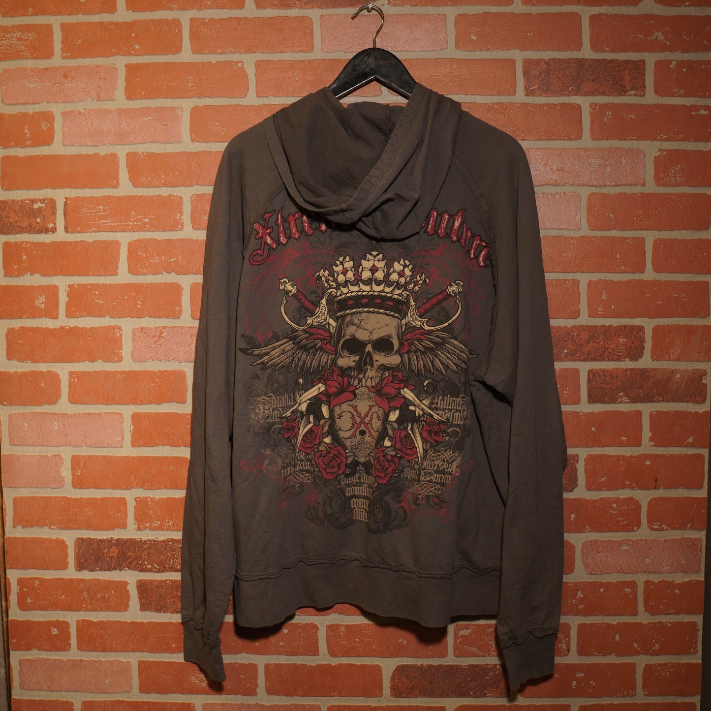 VTG Y2K Xtreme Couture Zip-Up Hoodie